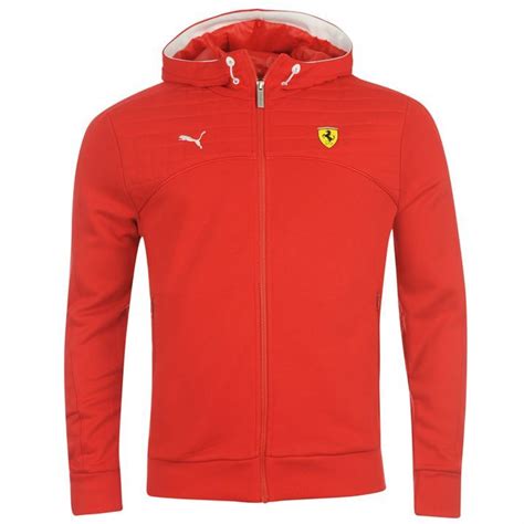 The puma ferrari drift cat 7 sneaker is simple yet fashionable and maintains the dna of motorsport with the low profile. Puma Mens Gents Scuderia Ferrari Hooded Sweater Hoodie Long Sleeve Zip Fastening | eBay