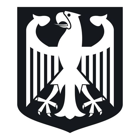 Coat Of Arms Of Germany Icon Simple Style Vector Art At Vecteezy
