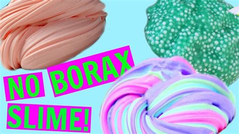How To Make Slime Without Glue Borax And Slime Activator Plmview