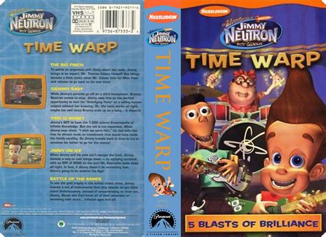 Jimmy Neutron Boy Genius Rugrats The Movie Vhs Elizabeth Daily The