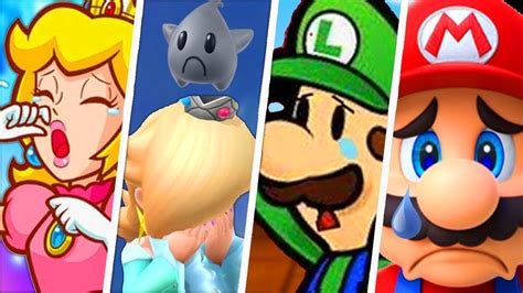 Evolution Of Sad Super Mario Moments 2002 2018 Youtube