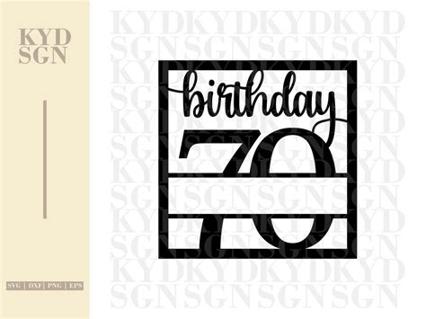 70th Anniversary Card Template 70th Birthday Card Svg 49 Off