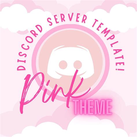 Cute Pink Aesthetic Discord Server Template Simple Aesthetic Kawaii