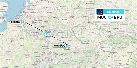 Sn2646 Flight Status Brussels Airlines Munich To Brussels Dat2646