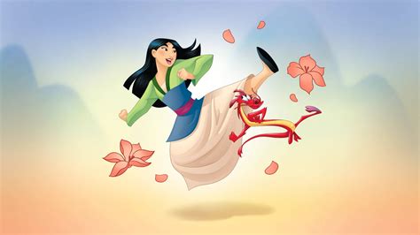 Download Mulan Beautiful Princess Sidekicks Wallpaper