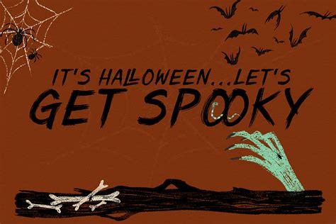 Lets Get Spooky Mixed Media By Brandi Fitzgerald