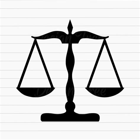 Scales Of Justice Svg Law Scales Svg Justice Scales Svg Law Etsy