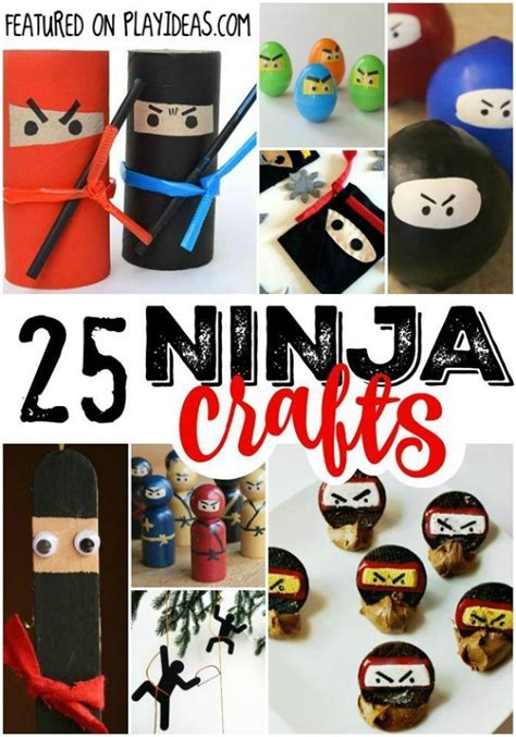 These 25 Stealthy Ninja Crafts For Kids Are Perfect For Your Katana