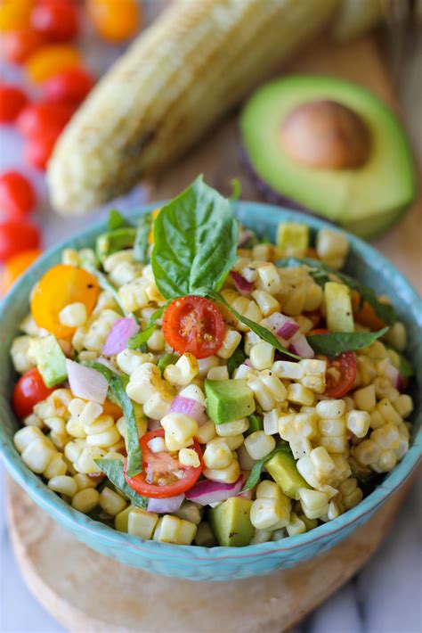 Grilled Corn Salad Damn Delicious