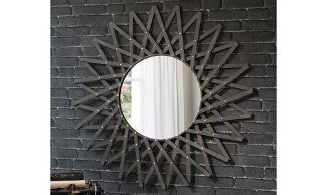 Elwick Mirror 100cm | Mirror, Mirror wall, Starburst mirror
