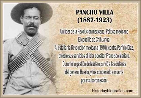 Biografia De Pancho Villa Lider Revolucionario De Mexico 2022