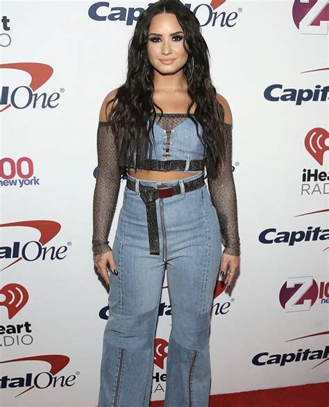 Demi Lovato At Z100 Jingle Ball In New York December 8th Radio