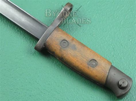 Belgian 1916 Model Ww1 Bayonet Matching Numbers 2111007 Bygone Blades