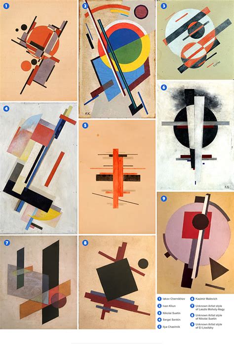 Suprematism And Constructivism On Behance Abstract Geometric Art