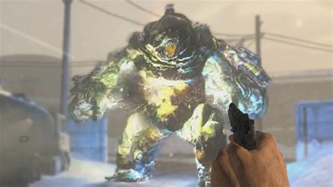 Giant Zombie Boss Call Of Duty Online Cyborg Zombies New