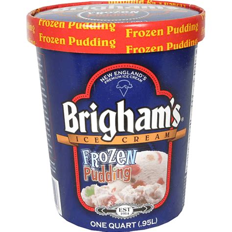 Brighams® Frozen Pudding Ice Cream 1 Qt Tub Ice Cream Lees