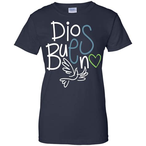 God Is Good T Shirt In Spanish Dios Es Bueno Shirt Design Online