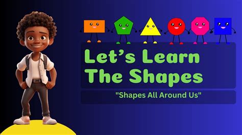 Lets Learn The Shapes Shapes All Around Us Preschool Early Learning