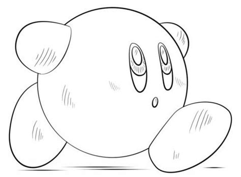 Kirby Para Colorear Cartoon Coloring Pages Coloring Pages Drawing