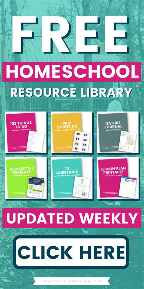 Free Homeschool Resource Library Wild Free Homeschool Outschool