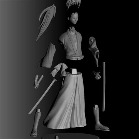Download 3d Printer Designs Samurai X Kenshin Himura Fan