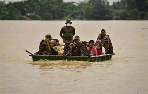 Indias Assam State Struggles As Death Toll Mounts From Flooding Pbs Newshour