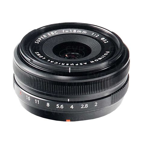 Buy Fujifilm Xf 18mm F20 Wide Angle Prime Lens X Mount Black P