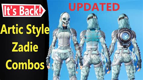 ⋆updated⋆ Zadie Artic Style Skin Combos In Fortnite March 2021