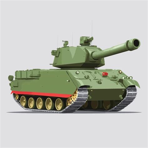 Premium Vector Military Tank Vector