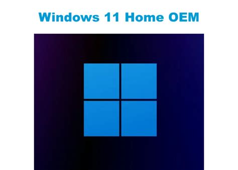 Buy Microsoft Windows 11 Home Oem Licensed Operating System Windows 11