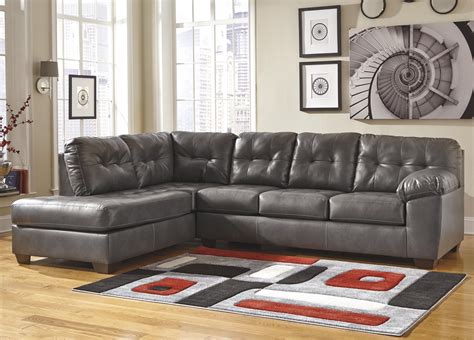 Alliston Durablend® Gray Right Facing Sectional By Signature Design