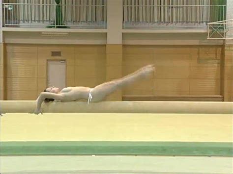 Naked Balance Beam Telegraph