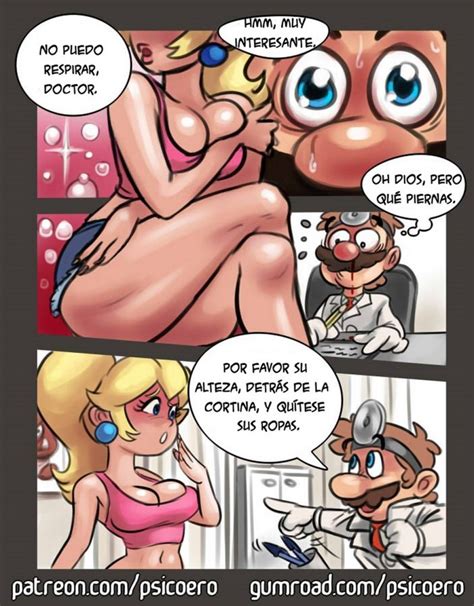 ᐈ Dr Mario xxx y la princesa Peach follando Milftoon Comic