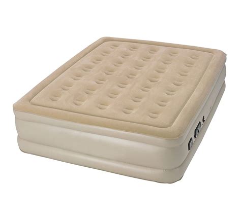 Serta Comfortable 15 Inches Raised Twin Inflatable Air Mattress With
