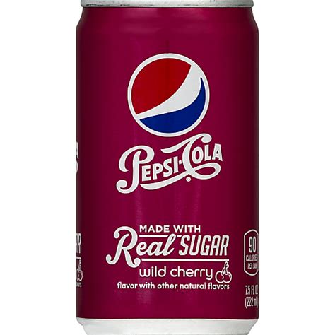 Pepsi Cola Wild Cherry Soda 75 Fl Oz Can Cola Carters Supermarket