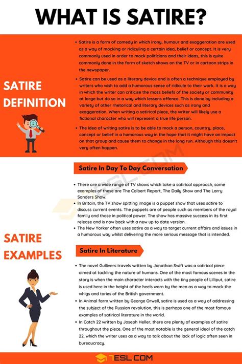 Satire Definition And Examples Of Satire In Conversation And Literature