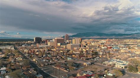 Aerial Video Of Downtown Albuquerque By Drone Youtube