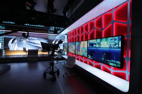 Tv 9 Broadcast Set Design Gallery