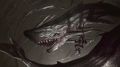 Seems Heavily Inspired By The Void Whales Dishonored