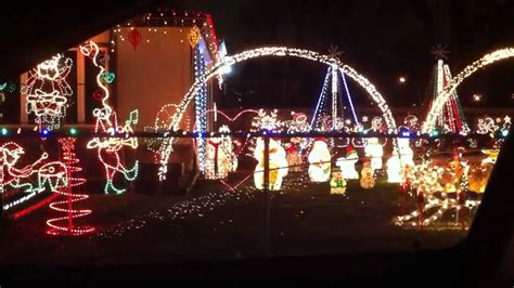 Outrageous Christmas Lights Display Youtube