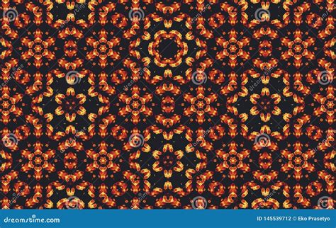 Simple Motif Batik For The Background Or Image Patterns In The Textile