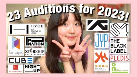 23 Kpop Auditions For 2023 For Anyone Youtube