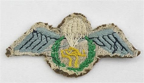 Army Parachute Jump Instructors Wings Time Militaria