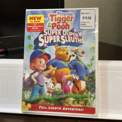 MY FRIENDS TIGGER And Pooh Super Duper Super Sleuths DVD 2010