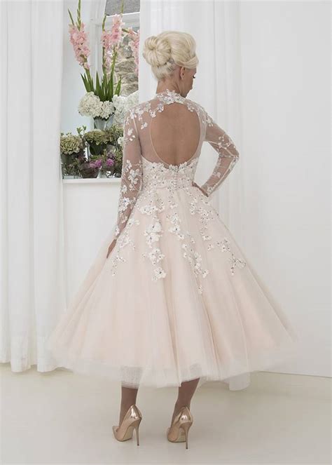 Pink Vintage Wedding Dress Blush Pink Short Vintage Wedding Dresses