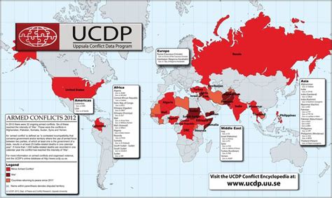 Map Of The Worlds Conflicts In 2012 Within World Conflict And Pnf
