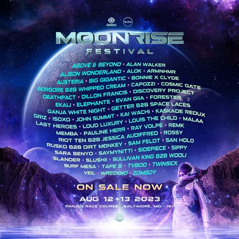 Insomniacs Moonrise Festival 2023 Lineup Alison Wonderland And Kaskade
