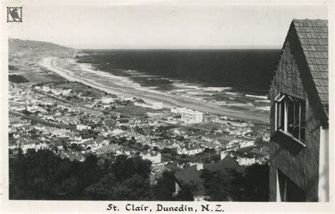 Dunedin St Clair Beach Souths Museum Of Postcards