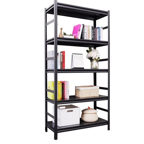Storage Shelves 5 Tier Adjustable Metal Shelving Unit Utility Shelves