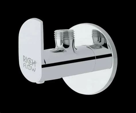 richflow brass angular stop cock for bathroom fitting at rs 460 piece in rajkot